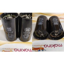 Elkon Ac - Motor Start Capacitor, Elyt-Rauh 108-130 Mfd, Ac 250V 2/0.8