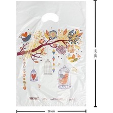 Zero Land Shopilke 26*38 El Tutma Poşet Paketi 100 Lü - Sarı