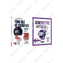 Orijinal Yayınları Orijinal Ayt 30'lu Denemetre Ilk 12 Soru ve Mikro Orijinal Ayt Edebiyat Deneme Seti 2026