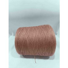 Pi Yarn Ithal %100 Keten El Örgü Ipi Gül Kurusu Renk 200 gr