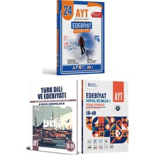 Apotemi Yayınları Krallar Karması Ulti Yayınları Ayt Edebiyat 3'lü Branş Denemeleri Seti