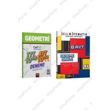 Acil Yayınları Ayt Reaksiyon 8 Li Deneme ve Çap Yayınları Tyt Ayt Geometri Up Deneme 2026