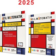 Acil Yayınları Acil Matematik Polinomlar Çarpanlara Ayırma ve Acil Problemler 2 Kitap Set