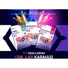 Krallar Karması Krallar Tyt Türkçe + Fen Bilimleri + Sosyal  Bilimleri  Branş  Deneme  Seti