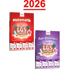İntro Yayınları Intro Yayınları 7 Den 8. Sınıf A LGS Matematik ve Fen Bilimleri Yaz Kampı Seti 500 Sayfa