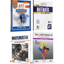 Apotemi Yayınları Apotemi Acil Yayınları Ulti Yayınları Bilgi Sarmal Yayınları Ayt Matematik Branş Denemeleri 4'lü Set