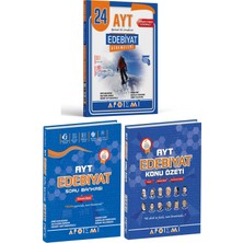 Apotemi Yayınları Ayt Edebiyat 24'lü Deneme + Konu Özeti + Soru Bankası Seti