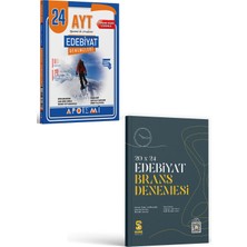 Apotemi Yayınları Ayt Edebiyat 24'lü Deneme ve Süre Yayınları Edebiyat 20'li Deneme Seti