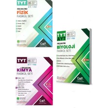 Çap Yayınları 2025 Tyt Fizik - Kimya - Biyoloji Fasikül Seti