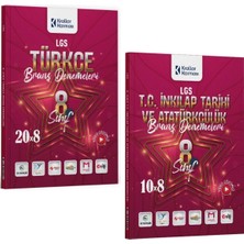 Krallar Karması 8. Sınıf Lgs 20X8 Türkçe ve 10X8 Inkılap Branş Denemeleri Seti