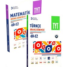 Krallar Karması Krallar  Tyt Matematik 40 x 12  + Türkçe 40 x 12 Branş Denemesi Seti