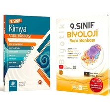 Bilgi Sarmal Yayınları Bilgi Sarmal 9. Sınıf Kimya + Biyotik  Biyoloji Soru Bankası Seti Bankası