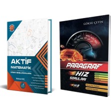 Aktif Öğrenme Yayınları Hız ve Renk Yayınları Paragraf ve Tyt Matematik 2026 Ciltsiz Kitap Üniversite Hazırlık İçin