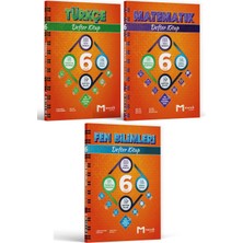 Mozaik Yayınları 6. Sınıf Türkçe Matematik Fen Bilimleri Defter Kitap Seti 2026