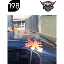 MM Tunning Mmtunning Honda Fd6 Cam Üstü Rüzgarlık (Boyasız Gönderilmektedir)