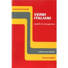 Bonacci Editore Verbi Italiani: Modelli Di Coniugazione Italyanca Fiiller: Çekim Modelleri - Alessandra Pontesilli