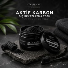 Fontenay Profesyonel Aktif Karbon Diş Beyazlatıcı Toz 50 gr Doğal Diş Temizleme