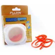 Fujin Mad Worm 9cm Lrf Silikonu Pearl White