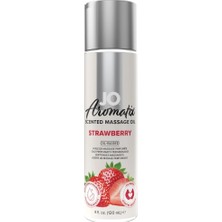 Jo Aromatix Scented Massage Oil Strawberry 120 ml Masaj Yağı
