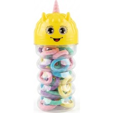 Dinamik çocuk Kız Çocuk Saç Lastiği Seti KUTULU(12CM*5CM Kutu Boyu) Renkli Lastik Toka Seti Saç Aksesuarları Organizer Saklama Kutusu