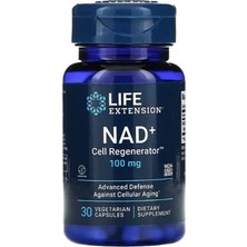 Life Extension Nad+ Cell Regenerator 100 Mg 30 Vegetarian Capsules