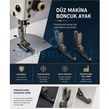 Dm Dikişmarket Düzmakina Sanayi Tipi Boncuk Ayak (Sadece Sanayi Tipi Makinalara Uyumludur)