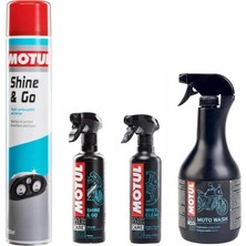 Motul Motosiklet Yıkama + Parlatma Seti
