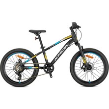 Kron Xc 75 - 20 Mtb - 11' - 7 Vites -M.disc - Mat Siyah/sarı-Gri-Mavi