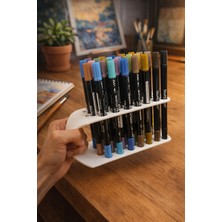DU&ER 🖊️ Minimalist Kalem & Marker Organizer – Masaüstü Düzenleyici