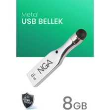 USB Bellek Metal Gövde Güvenli USB Memory - Flash Drive