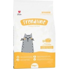 Trendline Adult Cat 1 kg Tavuklu Yetişkin Kuru Kedi Maması
