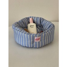 Girlsy Bags Organizer Sepet Dolap Içi Düzenleyici Makyaj Çantası Kumaş Organizer Çanta Küçük Boy