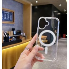 Blue Team Iphone 17 Uyumlu Magsafeli Şeffaf Kılıf