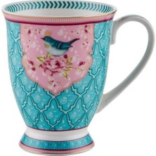 Roy King Qush Mavi Tekli Kupa 300ML