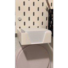 DU&ER Skadis Uyumlu Not Defteri ve Not Kağıdı Tutucu – Pegboard Duvar Paneli Organizer