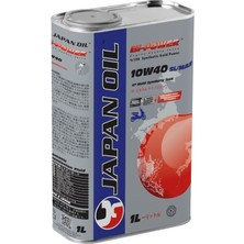 Japan Oil Motor Yağ 4t 10W40 Sl/ma2 Blue Line 1 Lt.