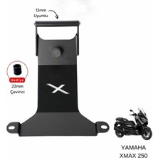 Pixel Yamaha X-Max 250 Telefon Navigasyon Tutucu Gidon Barı