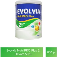 Evolvia Nutripro Plus 2 Biberon Maması 800 gr 6 Aydan İtibaren Besleyici İçerik