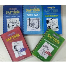 Eser Saftirik Greg`in Günlüğü  - Tam Bir Felaket!+Panik Yok+Türünün Son Örneği+Rodrıck   Kuralları +Gregin  Günlüğü   Jeff Kinney  5 Kitap Set