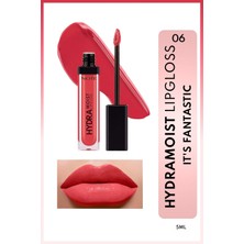 Note Cosmetics Hydramoist Lipgloss 06 It's Fantastic Nemlendirici Dudak Parlatıcısı - Pembe