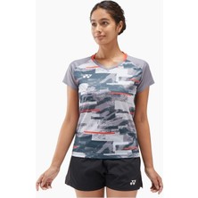 Yonex YY24 YW0034 Kadın Spor Gri Tişört