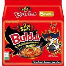 Buldak 2x Spicy Hot Chicken Flavor 5'li (Helal)