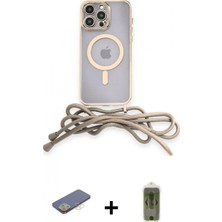 Pileli Store Pilelistore™ iPhone 12 Pro Max Kılıf Eksen Özel Seri - Siyah Joko Magic 5d Hayalet Cam + Renkli Kamera Lens Koruma Cam - Sı