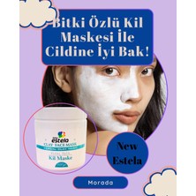 New Estela Profesyonel Bitki Özlü Kil Maske / Herbal Clay Mask 600GR