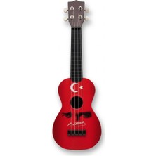 Gonzales Soprano Ukulele Atatürk Temalı Kapak