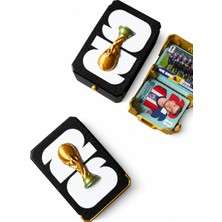 Hobi Reyon Siyah Dünya Kupası Kilitli Etiket Saklama Kutusu Panini Sticker Uyumlu - 1 Adet