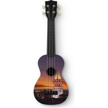 Gonzales Soprano Ukulele Galata Desenli Kapak