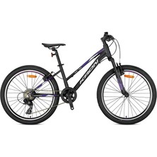 Kron Xc 75 - 20 Mtb Lady - 11' - 7 Vites -V.brake - Mat Siyah/mor-Gri-Mavi