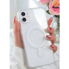 Blue Team Iphone 11 Uyumlu Magsafeli Şeffaf Kılıf