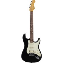 Kozmos KST-62HSS-GRWN-BK Siyah Elektro Gitar